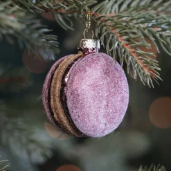 Mauve Macaron-Weihnachtsschmuck