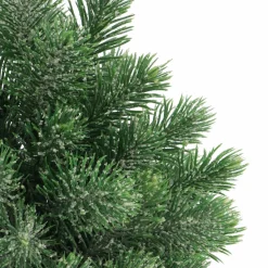 Mini Weihnachtsbaum Mit Frost Im Korb, 30 Cm