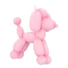 Pinker Designer-Weihnachtsaufhänger "Ballonhund"