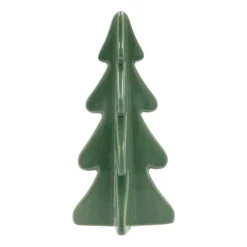 Porzellan-Tannenbaum Im 3D-Format, Cottage Green, 21 Cm