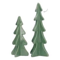 Porzellan-Tannenbaum Im 3D-Format, Cottage Green, 28 Cm
