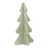 Porzellan-Tannenbaum Im 3D-Format, Hellgrün, 21 Cm