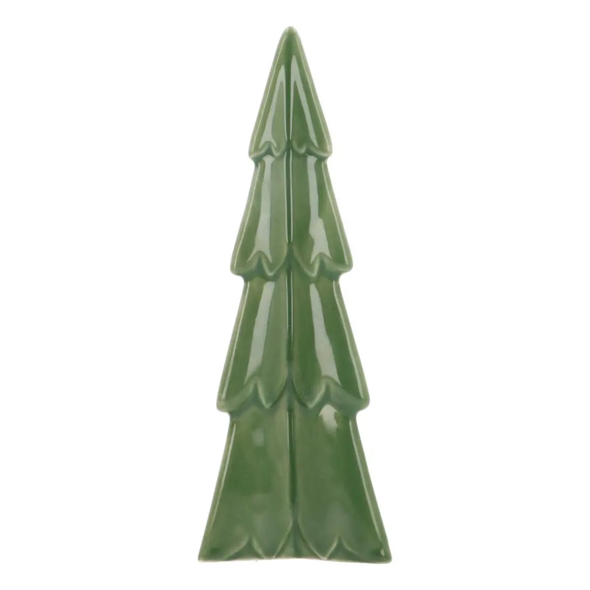 Porzellan-Tannenbaum Im 3D-Format, Cottage Green, 22 Cm