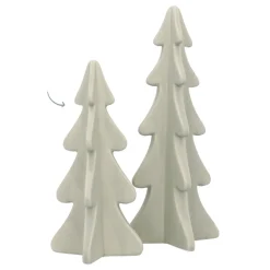 Porzellan-Weihnachtsbäumchen In Cottage Green