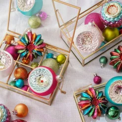 Reflexkugel, Rosa, Glas, 8 Cm