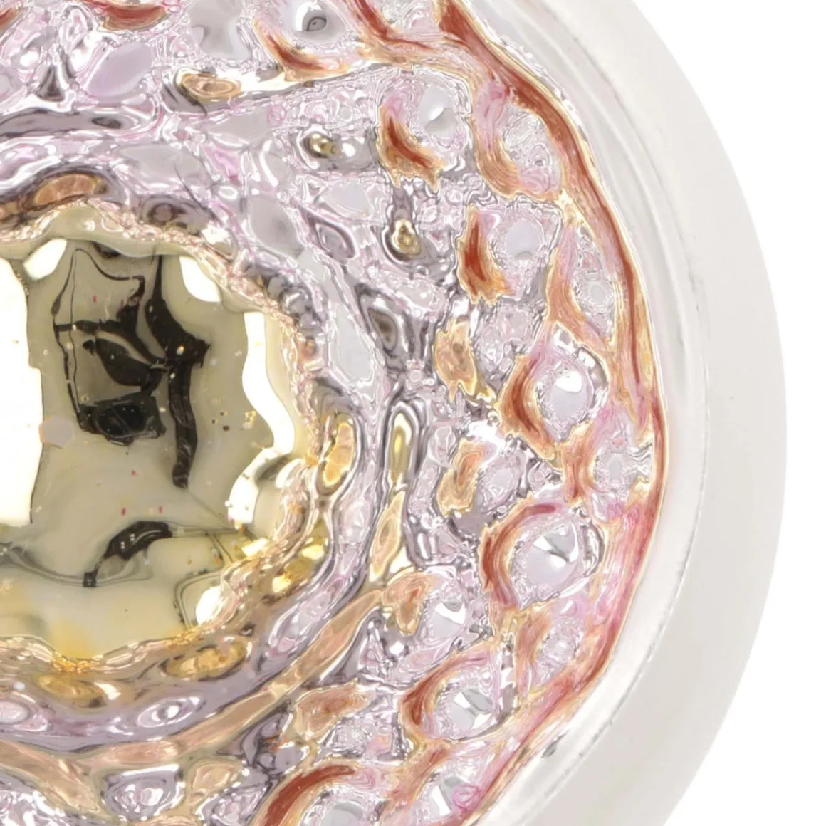 Reflexkugel, Silber, Glas, 8 Cm