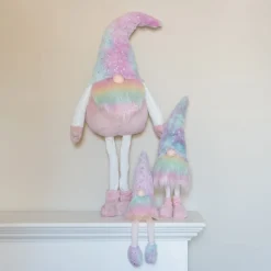 Regenbogen Wichtel Mit Herzen Und Ausziehbaren Beinen