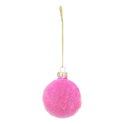 Rosa Macaron-Weihnachtsschmuck