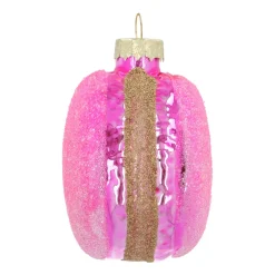 Rosa Macaron-Weihnachtsschmuck