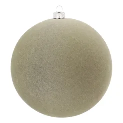 Samt-Weihnachtskugel In "Cotton Green"- Unzerbrechlich