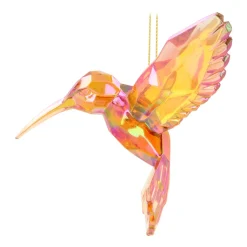 Schillernder Kolibri-Weihnachtsschmuck In Warmen Farbtönen