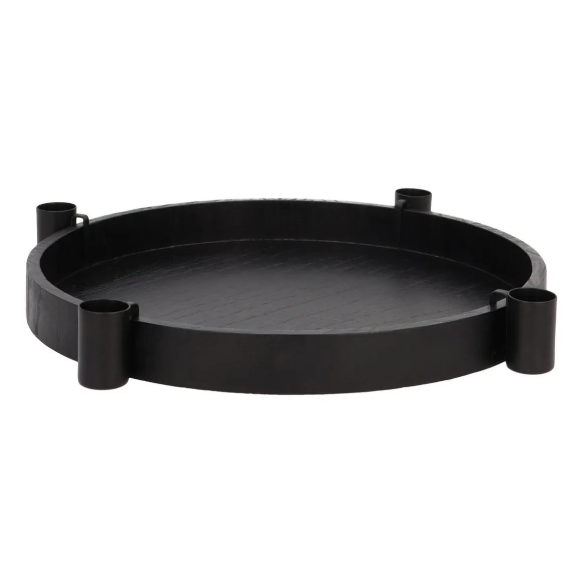 Schwarze Kerzenhalter Für Tafelkerzen