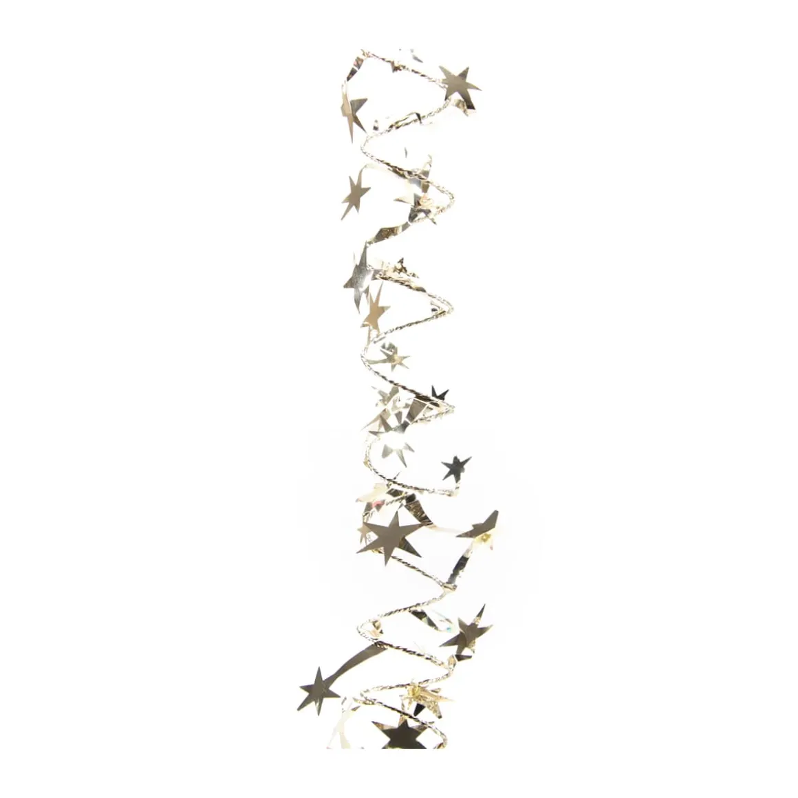 Sternen-Girlande Champagner, 750 Cm