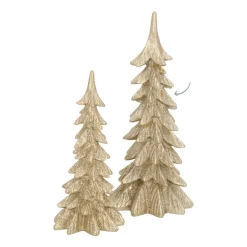 Tannenbaum Champagner, Polyresin, 27 Cm