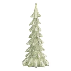 Tannenbaum Figur Grün, Aus Polyresin, 19 Cm