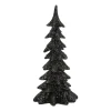 Tannenbaum Schwarz, Polyresin, 19 Cm