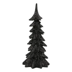 Tannenbaum Schwarz, Polyresin, 27 Cm