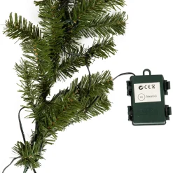 Tannengirlande Mit Beleuchtung Noxx Kiefer, Grün, 270 Cm