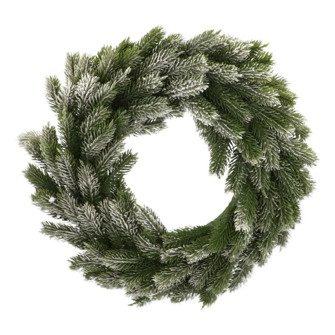 Tannenkranz Mit Frost-Optik, 50 Cm