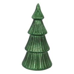 Tiefgrüner LED-Weihnachtsbaum Mit Schönen Lichteffekten