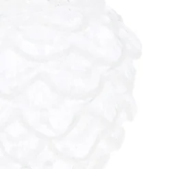 Transparenter Gläserner Tannenzapfen