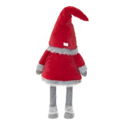 Wackelnder Roter Gnom Mit LED-Nase