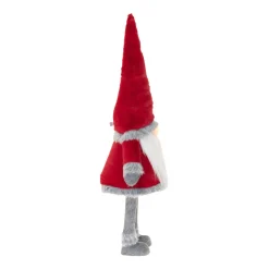 Wackelnder Roter Gnom Mit LED-Nase