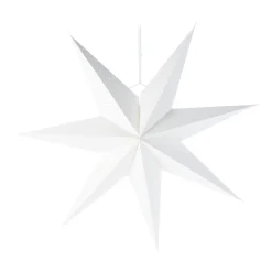 Weißer Papierstern 75 Cm