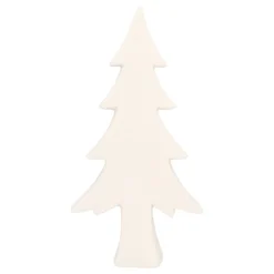 Weißer Porzellan-Weihnachtsbaum