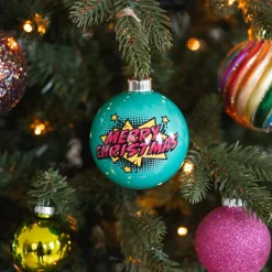 Weihnachtsbaumpaket 'Sparkling Celebration': Bunte Kugeln Und Fröhliche Ornamente