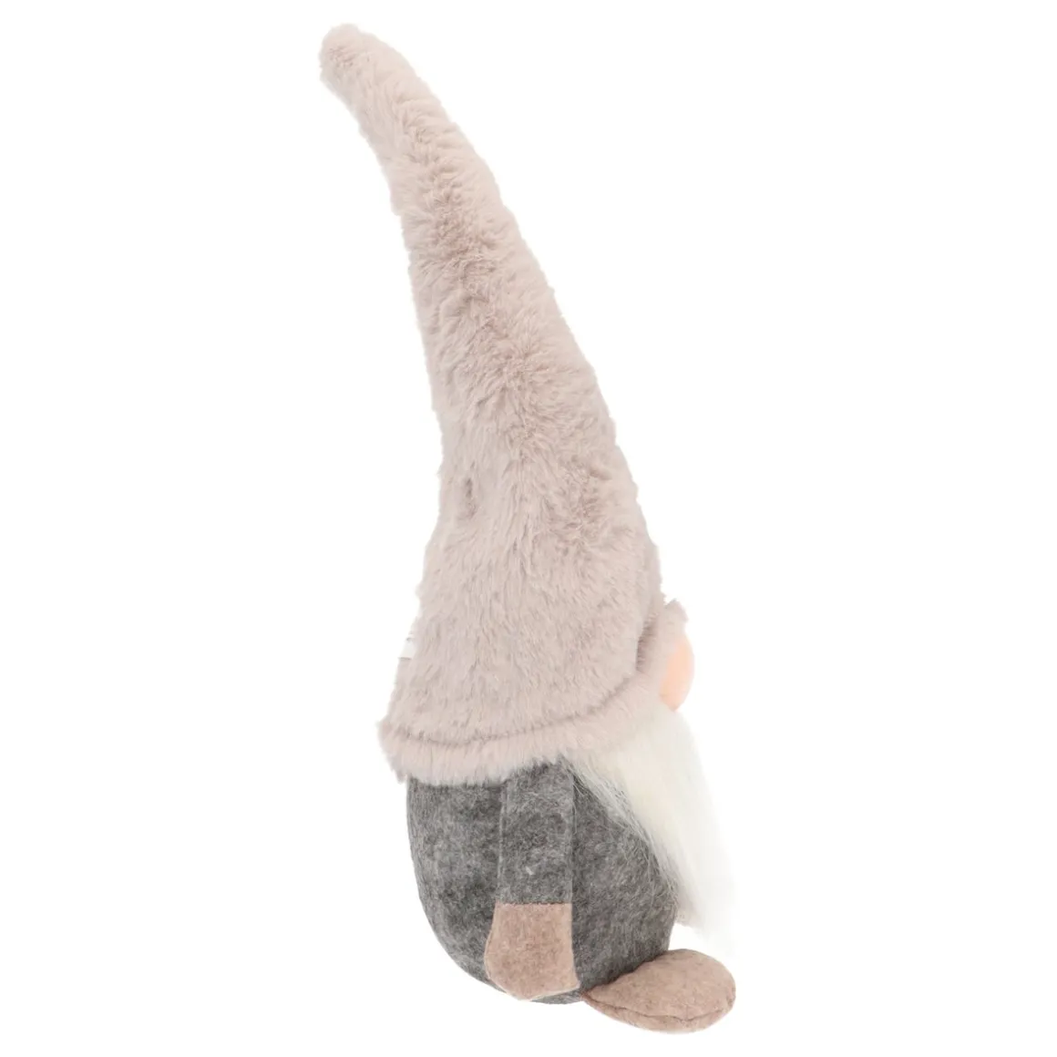 Weihnachtsdekoration Gnom - Taupe