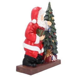 Weihnachtsfigur Santa Claus Mit LED-Beleuchtung