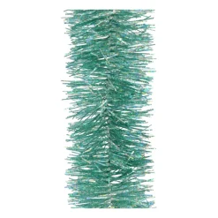 Weihnachtsgirlande Eisblau Lasiert, 270x7,5 Cm