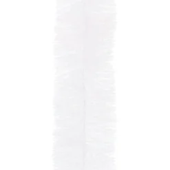 Weihnachtsgirlande Transparent-weiß Glänzend, 270x7,5 Cm