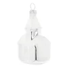 Weihnachtskirche Mit Schneebedecktem Dach, Silber, Glas, 8 Cm