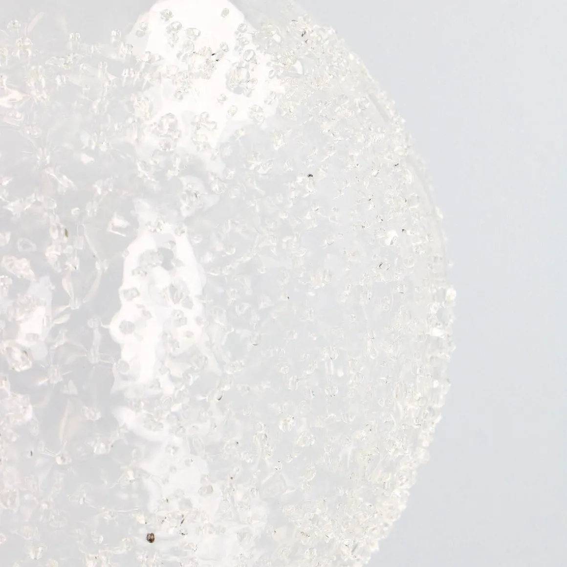 Weihnachtskugel Splitter, Transparent, Glas, 10 Cm