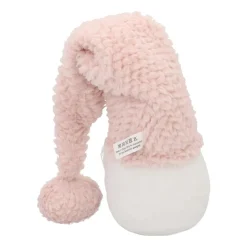 Weihnachtswichtel Mit Langer Mütze, Rosa, Stoff, 63 Cm