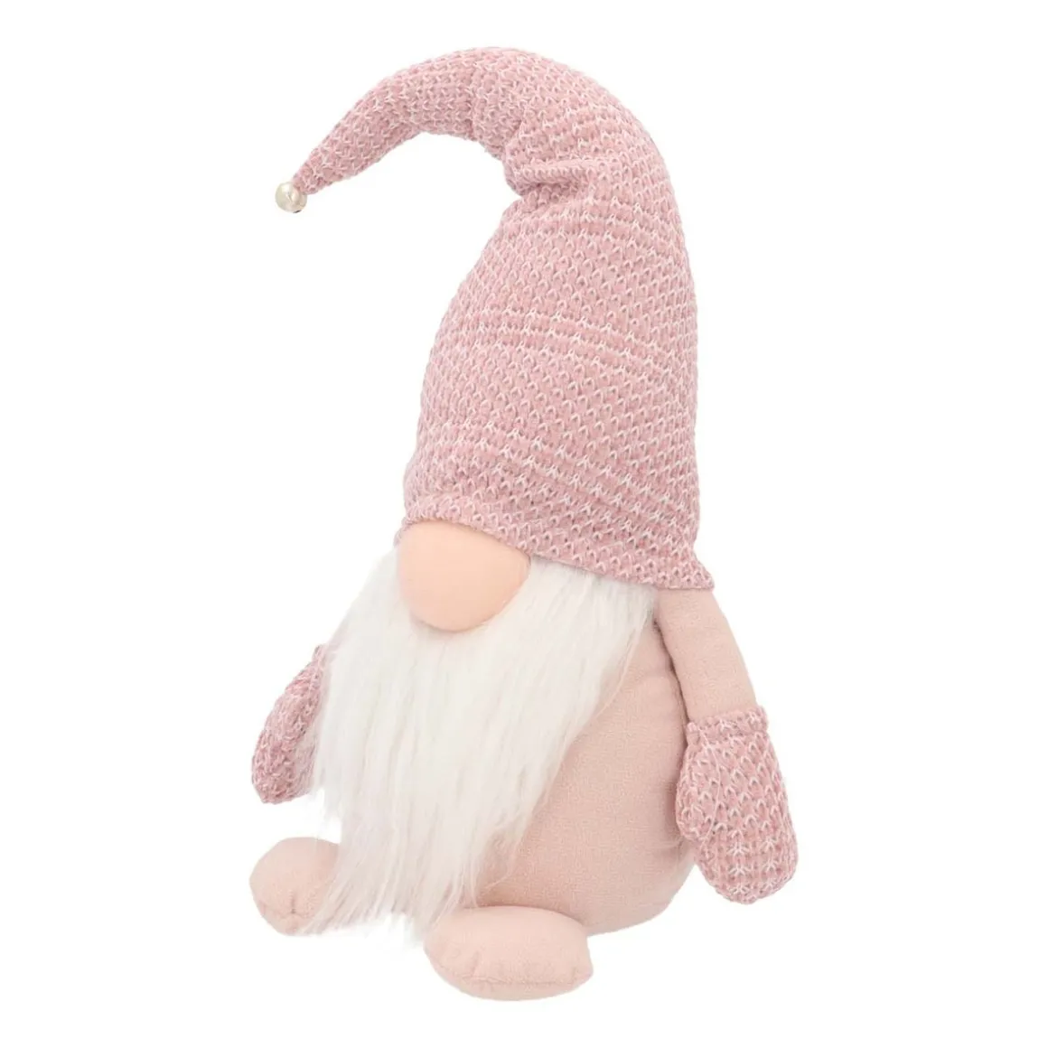 Weihnachtswichtel, Rosa, Stoff, 42 Cm