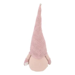 Weihnachtswichtel, Rosa, Stoff, 42 Cm