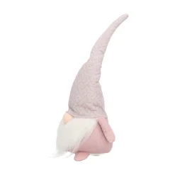 Weihnachtswichtel, Rosa, Stoff, 58 Cm