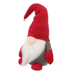 Weihnachtswichtel, Rot, Stoff, 42 Cm