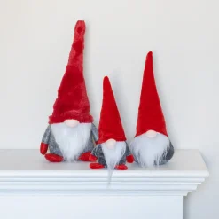 Weihnachtswichtel, Rot, Stoff, 19 Cm