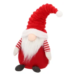 Wichtel Im Roten Weihnachtsoutfit Mit Verbiegbarer LED-Mütze